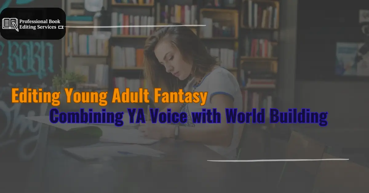 YA fantasy editing