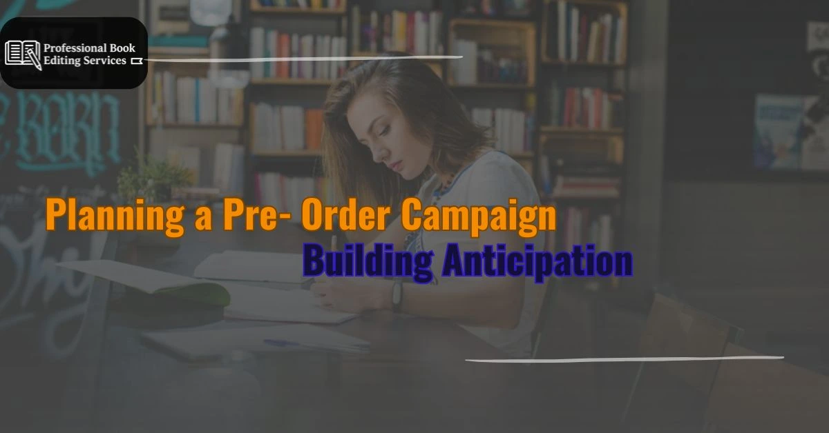pre‑order campaign for books