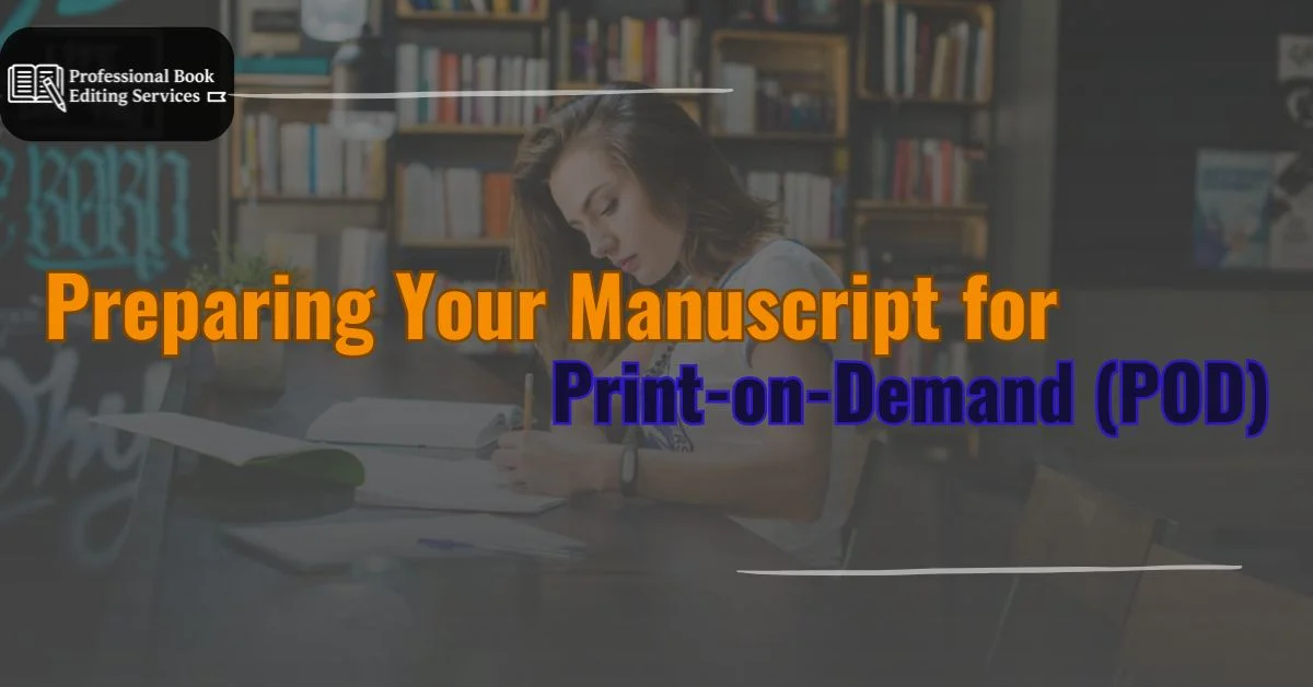 print‑on‑demand book formatting